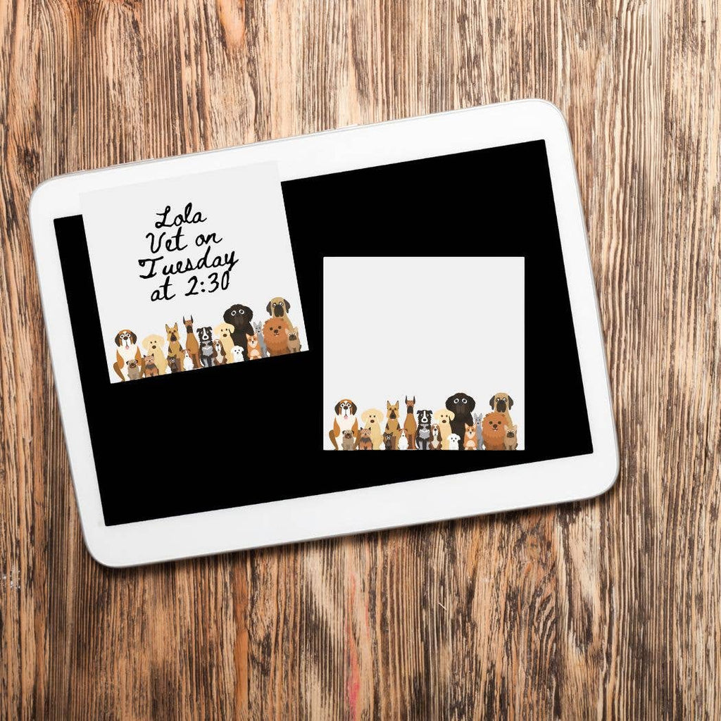 The Pack Leader: "Lots of Pups" 3x3 Companion Sticky Notes
