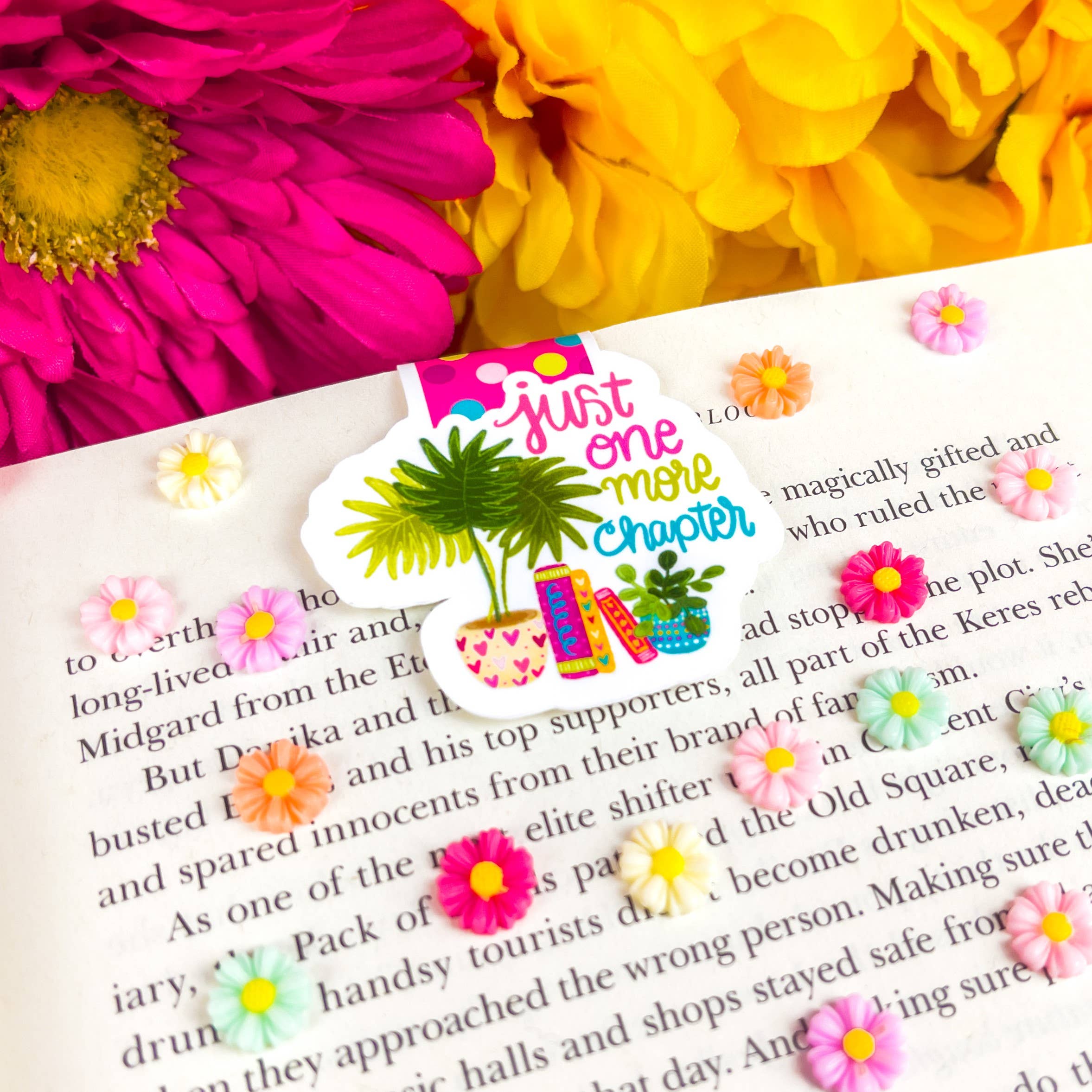 The Deep-Work Anchor: "Just One More Chapter" Magnetic Bookmark