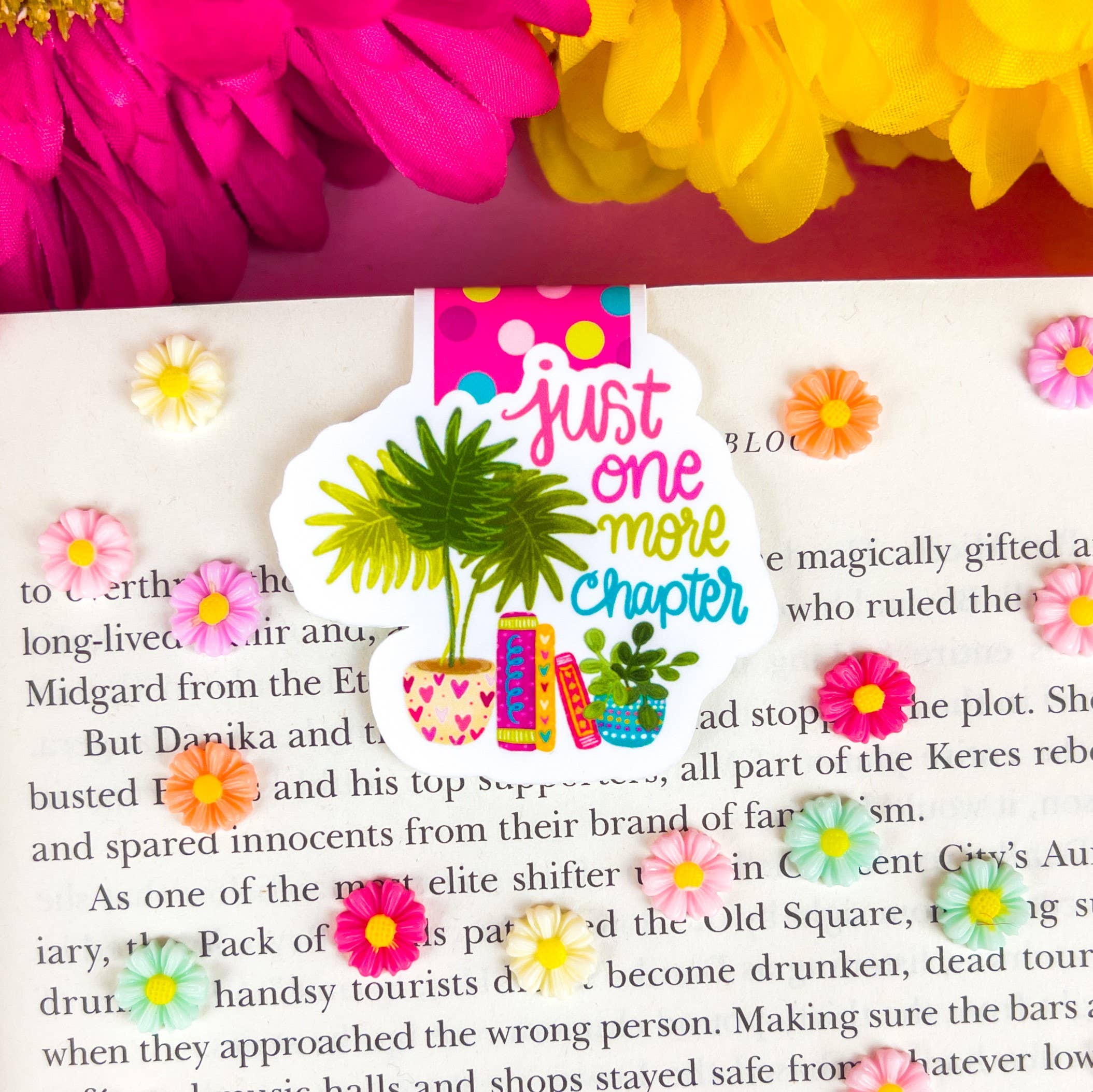 The Deep-Work Anchor: "Just One More Chapter" Magnetic Bookmark