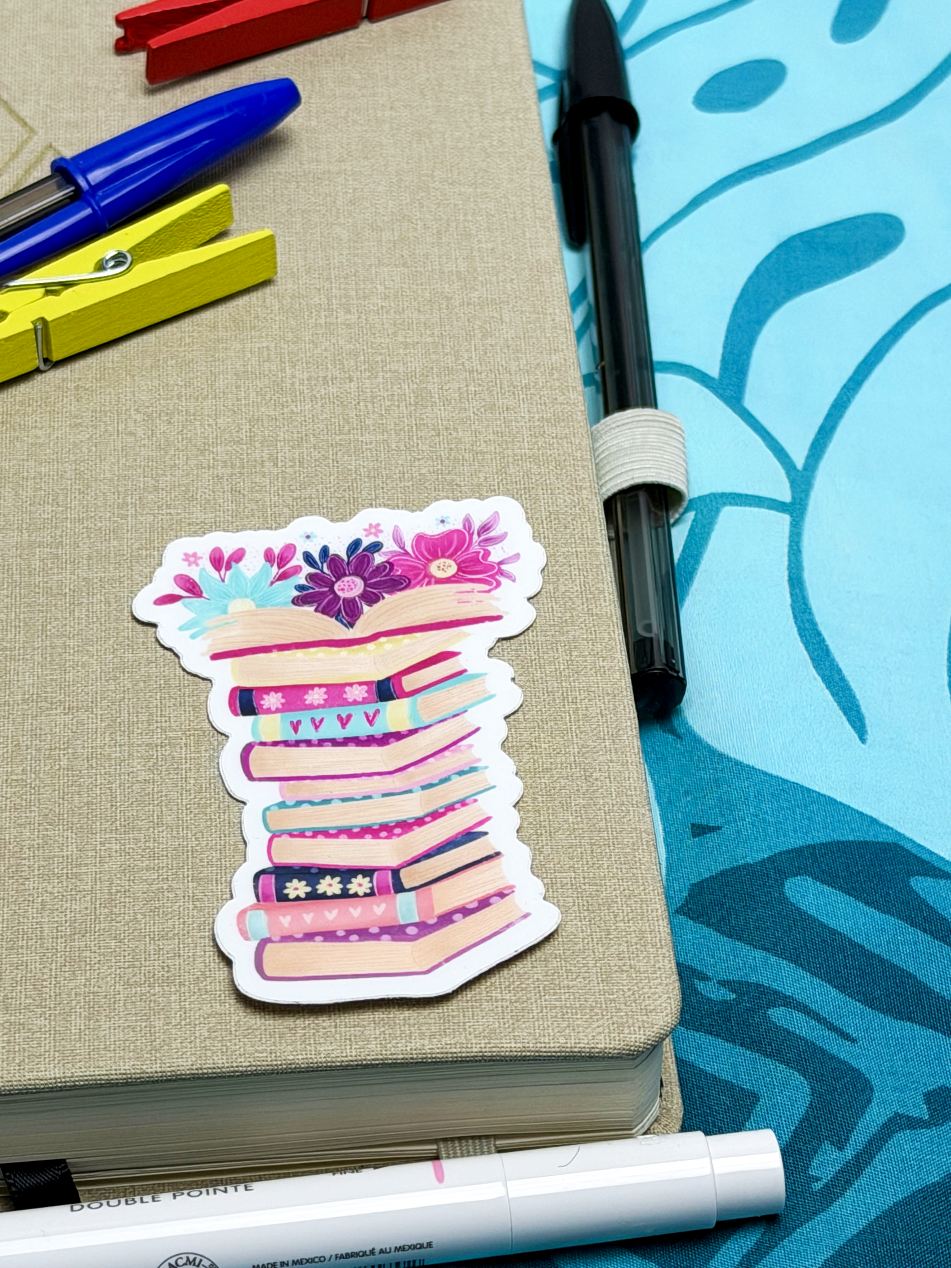 The Scholar’s Bloom Vinyl Sticker