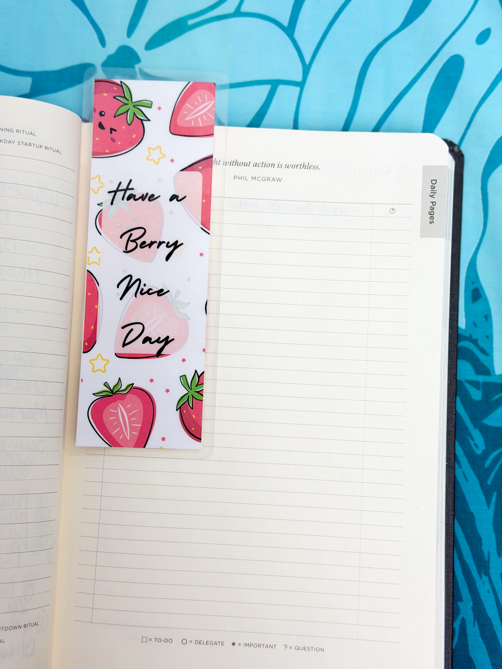 "Have a Berry Nice Day" Traditional Bookmark