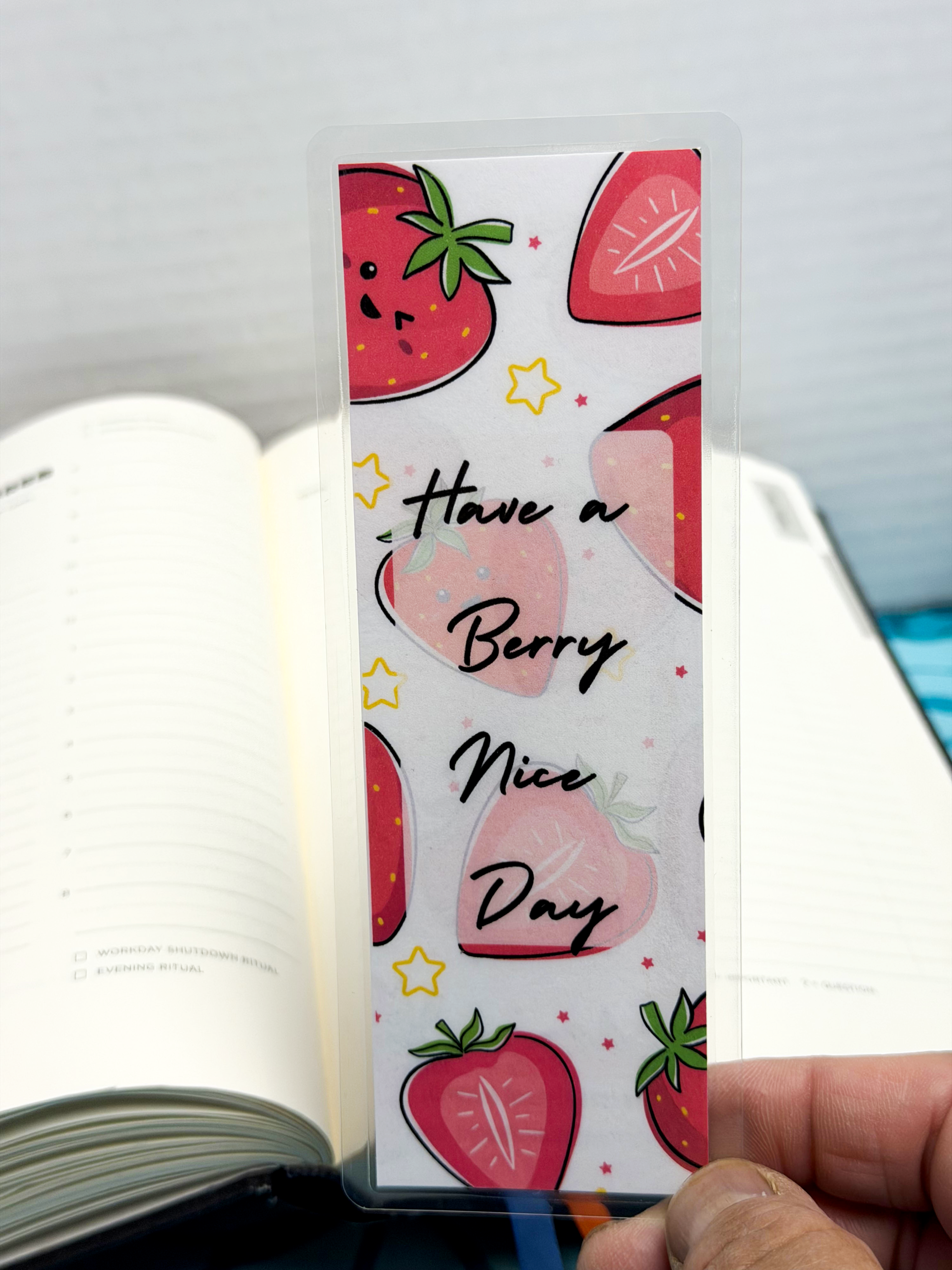"Have a Berry Nice Day" Traditional Bookmark