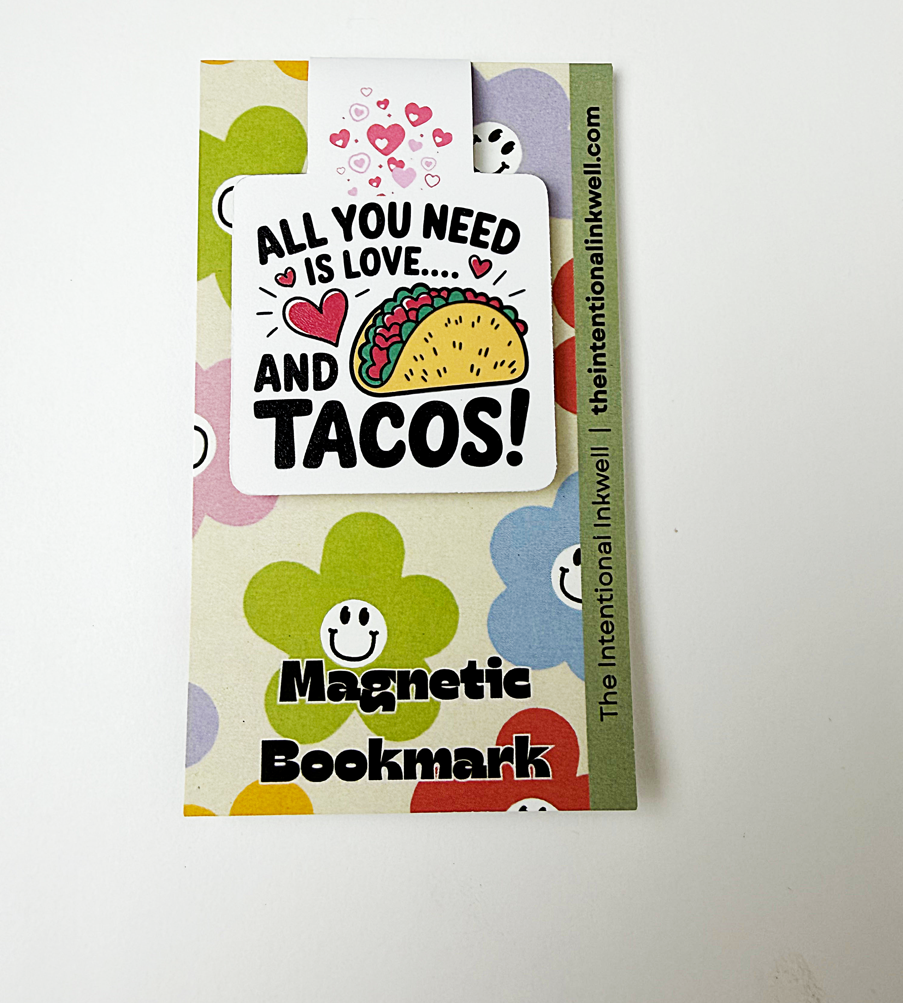"All You Need is Love and Tacos" Magnetic Bookmark
