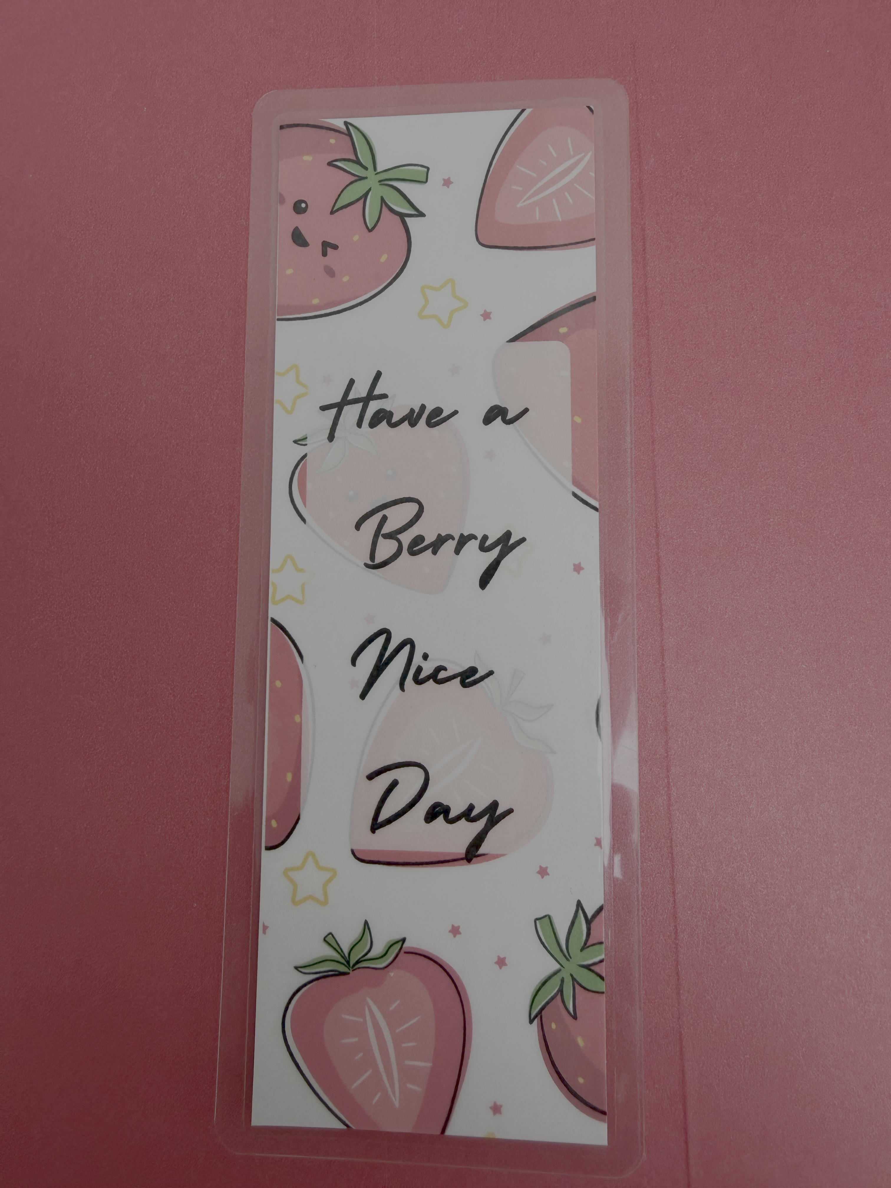 "Have a Berry Nice Day" Traditional Bookmark