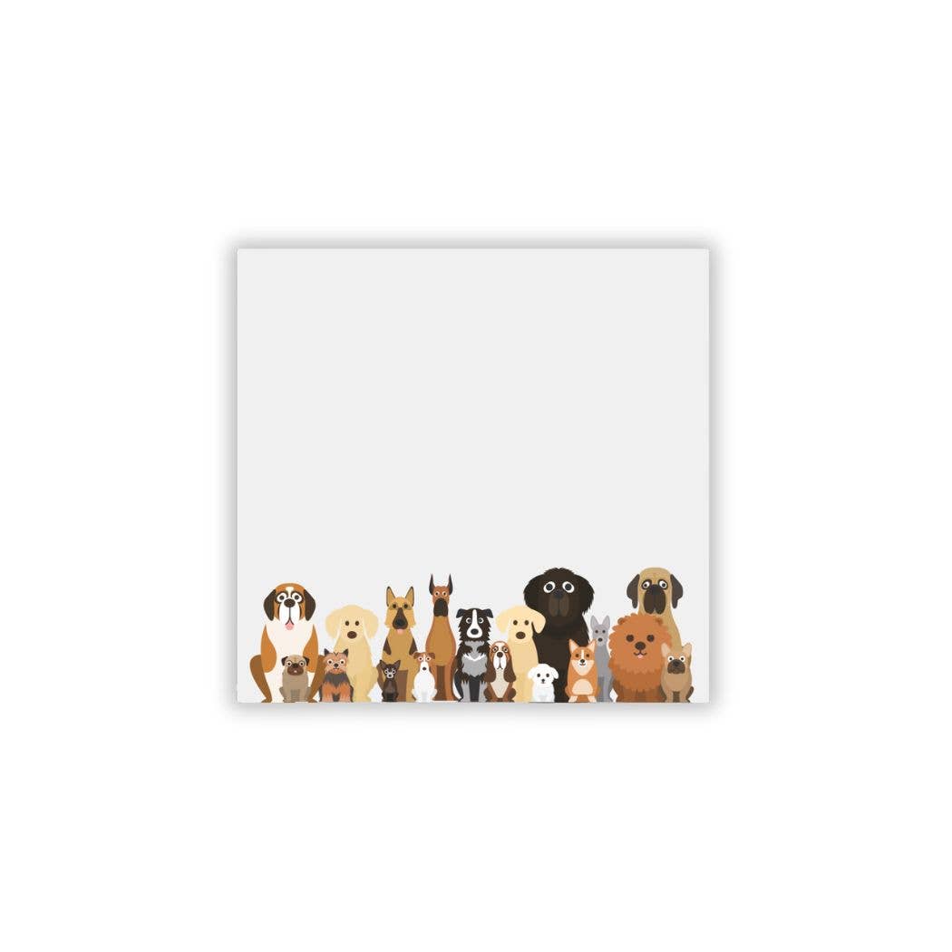 The Pack Leader: "Lots of Pups" 3x3 Companion Sticky Notes